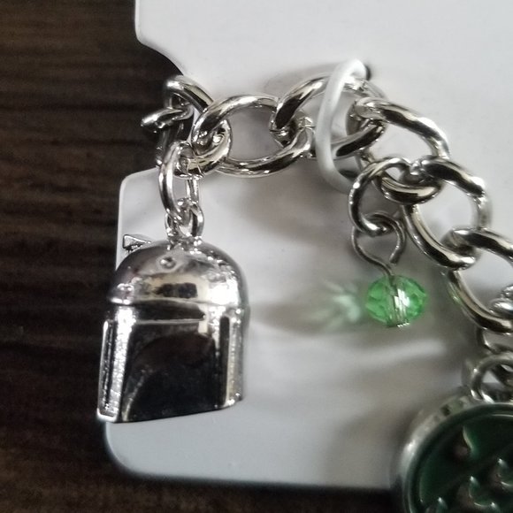 Disney Star Wars Boba Fett Charm Bracelet - Picture 3 of 8